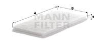 Raitisilmasuodatin MANN-FILTER CU 2603 (10)