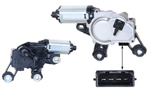Pyyhkijän moottori, Takana, AUDI A4 Allroad, A4 Avant, A6 Allroad, A6 Avant, 4F9 955 711, 4F9 955 711A, 4F9 955 711B, 4F9955711B, 8K9 95