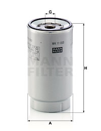 Polttoainesuodatin MANN-FILTER WK 11 003 z