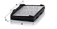 Raitisilmasuodatin MANN-FILTER CUK 3220