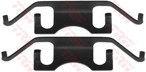 Tarvikesarja, jarrupala, Taka-akseli, MERCEDES-BENZ, 004 164 00 00, A 004 164 00 00
