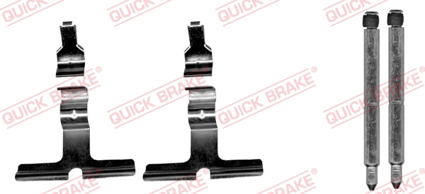 Tarvikesarja, jarrupala QUICK BRAKE 109-1676