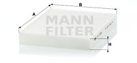 Raitisilmasuodatin MANN-FILTER CU 2335