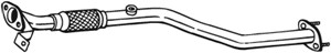 Pakoputki, Edessä, Keskellä, HYUNDAI ACCENT I, ACCENT II, ACCENT Sedan, ACCENT Sedan II, 2861025000