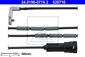 Kulumisenilmaisin, jarrupala, Etuakseli, OPEL,VAUXHALL, 12 38 783, 90345102