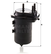 Polttoainesuodatin MANN-FILTER WK 939/7