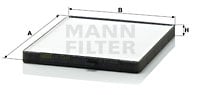 Raitisilmasuodatin MANN-FILTER CU 2330