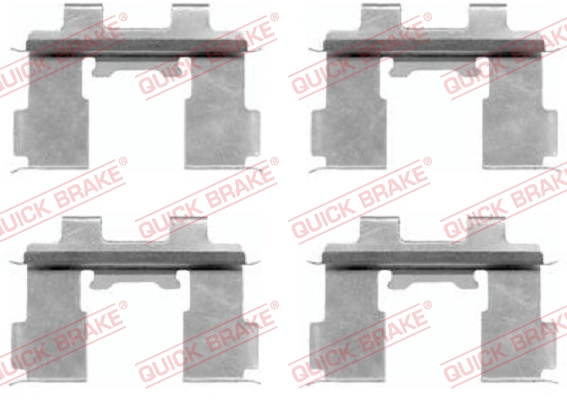 Tarvikesarja, jarrupala QUICK BRAKE 109-1630