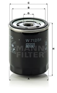 Öljynsuodatin, SEAT AROSA, SKODA FABIA I, FABIA Combi I, FABIA Praktik I, FABIA Sedan I, OCTAVIA I, VW LUPO, 047 115 561 B, 047 115 561