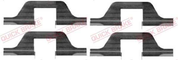 Tarvikesarja, jarrupala QUICK BRAKE 109-1263