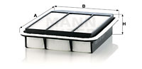 Ilmansuodatin MANN-FILTER C 26 023