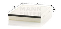 Raitisilmasuodatin MANN-FILTER CU 25 007