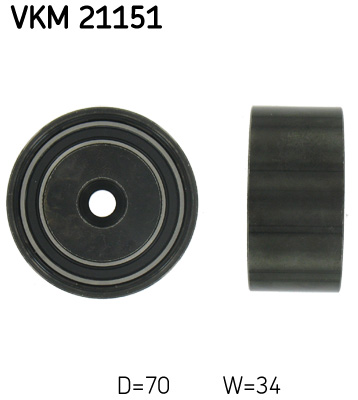 Ohjainrulla, hammashihna SKF VKM 21151