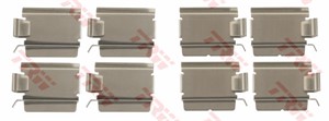 Tarvikesarja, jarrupala, Taka-akseli, CHRYSLER GRAND VOYAGER V, DODGE JOURNEY, FIAT FREEMONT, LANCIA VOYAGER Minibus, minivan