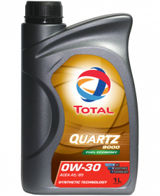 Moottoriöljy TOTAL 0W30 QUARTZ 9000 1L