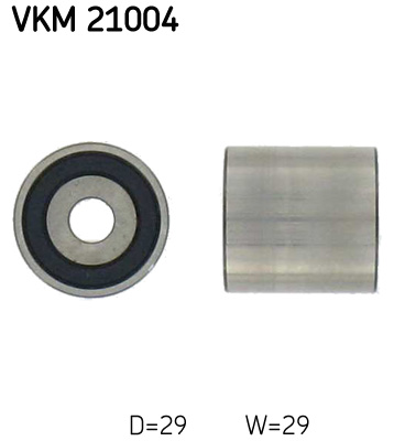 Ohjainrulla, hammashihna SKF VKM 21004