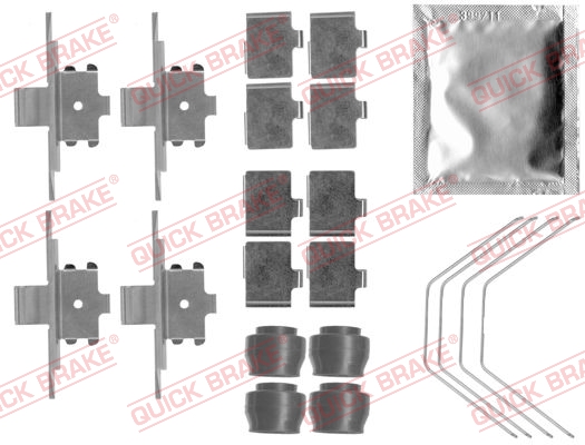 Tarvikesarja, jarrupala QUICK BRAKE 109-1791