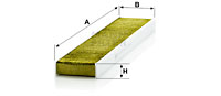 Raitisilmasuodatin MANN-FILTER FP 5141