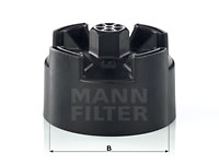 Öljynsuodatinavain MANN-FILTER LS 9
