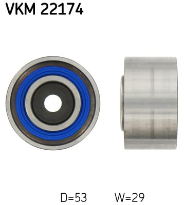 Ohjainrulla, hammashihna SKF VKM 22174