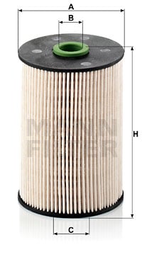 Polttoainesuodatin MANN-FILTER PU 936/1 x