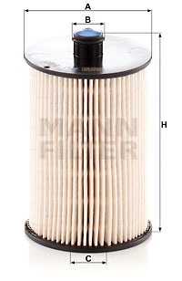 Polttoainesuodatin MANN-FILTER PU 820 x