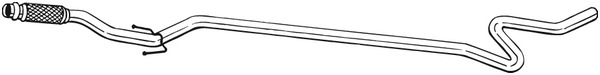 Pakoputki BOSAL 975-001