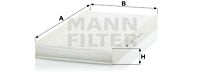 Raitisilmasuodatin MANN-FILTER CU 5096