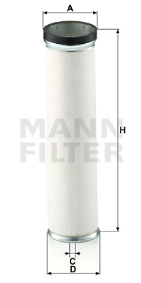 Toisioilmasuodatin MANN-FILTER CF 830
