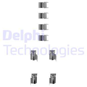 Tarvikesarja, jarrupala DELPHI LX0183