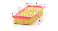 Ilmansuodatin MANN-FILTER C 2872