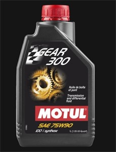 Motul GEAR 300 75W-90, Edessä, Taka-akseli