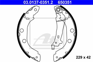 Jarrukenkäsarja, Taka-akseli, NISSAN KUBISTAR Skåp, PRIMERA, PRIMERA Hatchback, RENAULT KANGOO, KANGOO Express, 44060-00QAK, 44060-3J325
