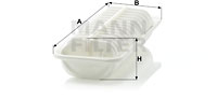 Ilmansuodatin MANN-FILTER C 2715