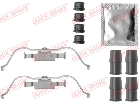 Tarvikesarja, jarrupala QUICK BRAKE 109-1790
