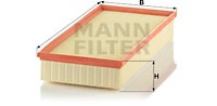 Ilmansuodatin, AUDI Q7, PORSCHE CAYENNE, VW TOUAREG, 7L0 129 620 A, 7P0 129 620 A, 955.110.131.10, 958.110.130.10