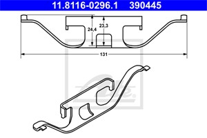 Jousi, jarrusatula, Taka-akseli, BMW,LAND ROVER, 34 21 2 227 672, 34 21 2 282 198, 34 21 6 753 675, SZR000010