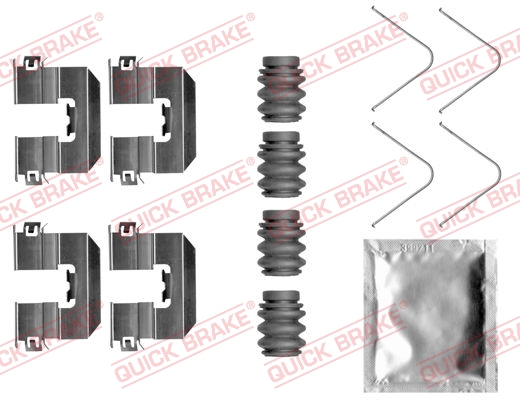Tarvikesarja, jarrupala QUICK BRAKE 109-0058