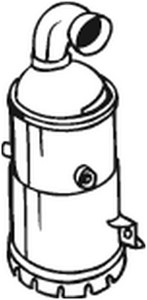 Katalysaattori, Edessä, CITROËN,PEUGEOT, 1731YS, 173801, 173886, 1738E4, 9676885380, 9677018080, 9677018180, 9805784080, 9805784180, 980