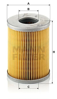 Polttoainesuodatin MANN-FILTER P 824 x