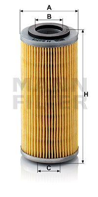 Öljynsuodatin MANN-FILTER H 827/1 n