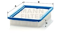 Ilmansuodatin MANN-FILTER C 2679