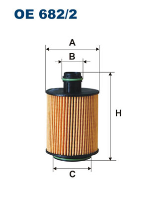 Öljynsuodatin FILTRON OE 682/2