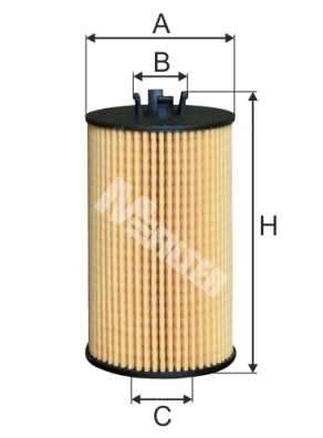 Öljynsuodatin MFILTER TE 648