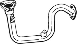 Pakoputki, Edessä, CITROËN XSARA, XSARA Break, XSARA Coupé, PEUGEOT 306, 306 Break, 306 Cabriolet, 306 Halvkombi, 1705W0