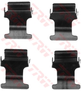 Tarvikesarja, jarrupala, Taka-akseli, MITSUBISHI LANCER VII, LANCER Kombi VII, OUTLANDER I, MB016730