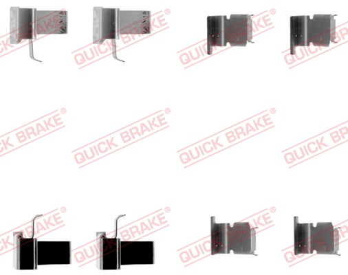 Tarvikesarja, jarrupala QUICK BRAKE 109-1262