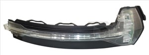 Vilkkuvalo, Oikea, AUDI A3, A3 Cabriolet, A3 Limousine, A3 Sportback, 8V0949102, 8V0949102A