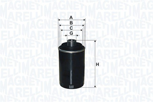 Öljynsuodatin MAGNETI MARELLI 153071762457