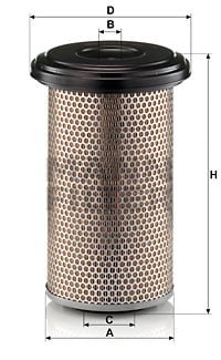Ilmansuodatin MANN-FILTER C 20 325